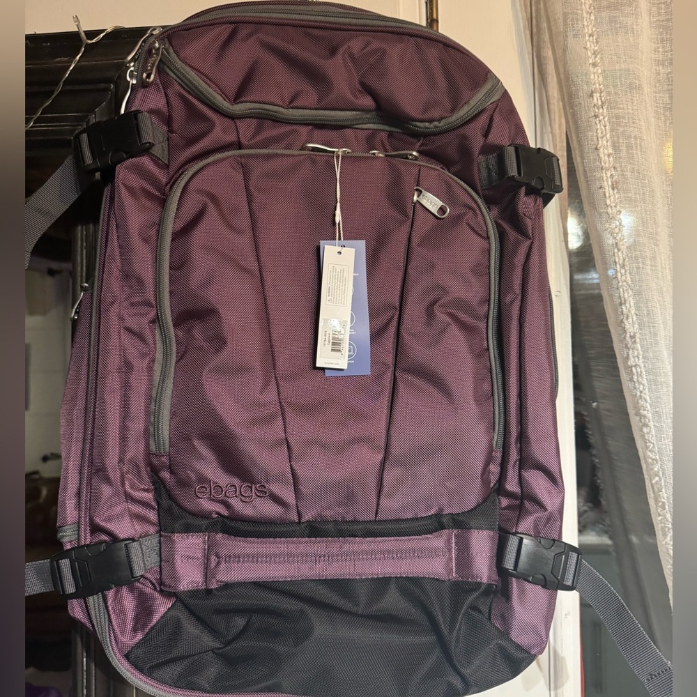 NWT ebags Mother Lode Travel Backpack Purple
